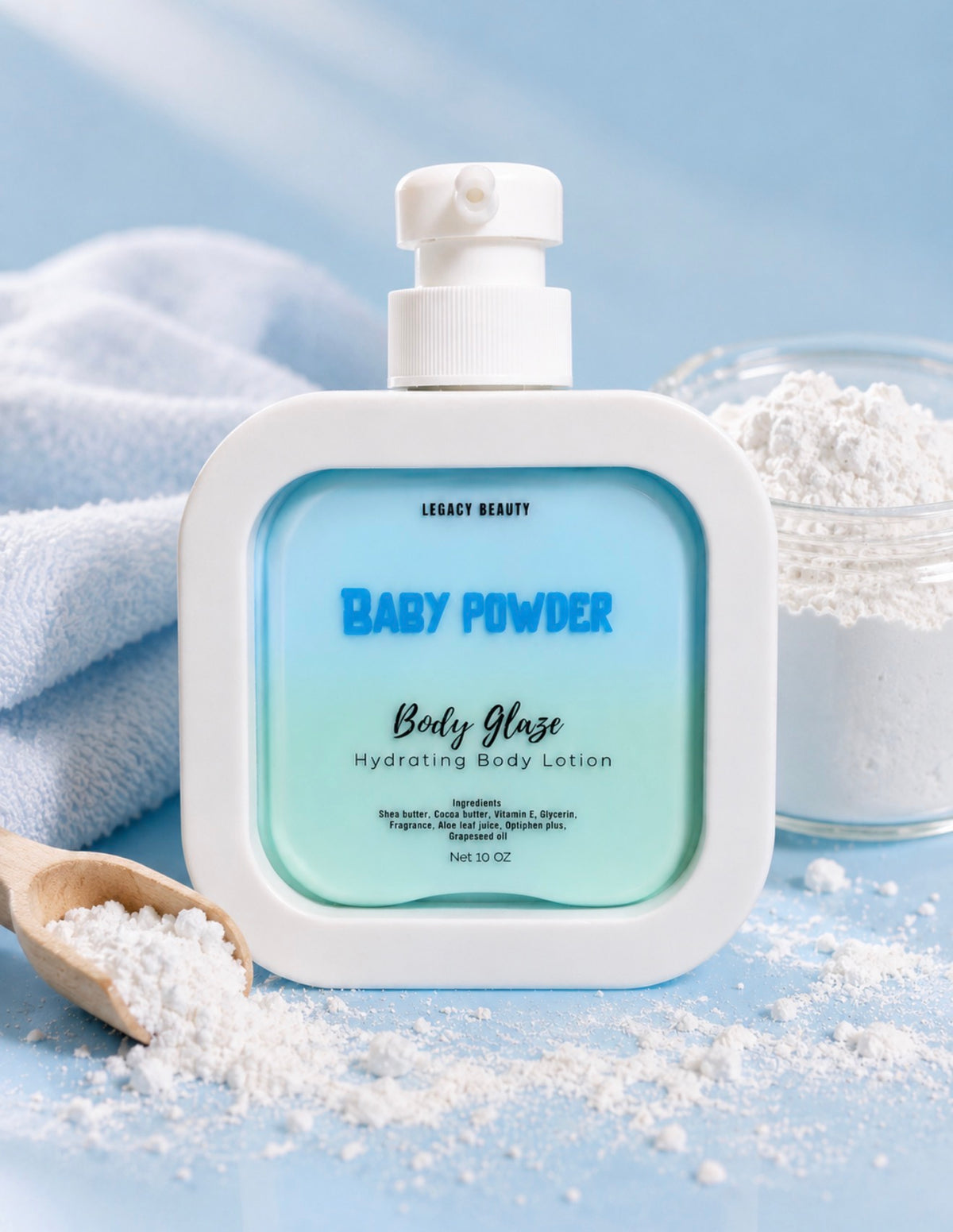 Baby Powder Body Glaze Lotion